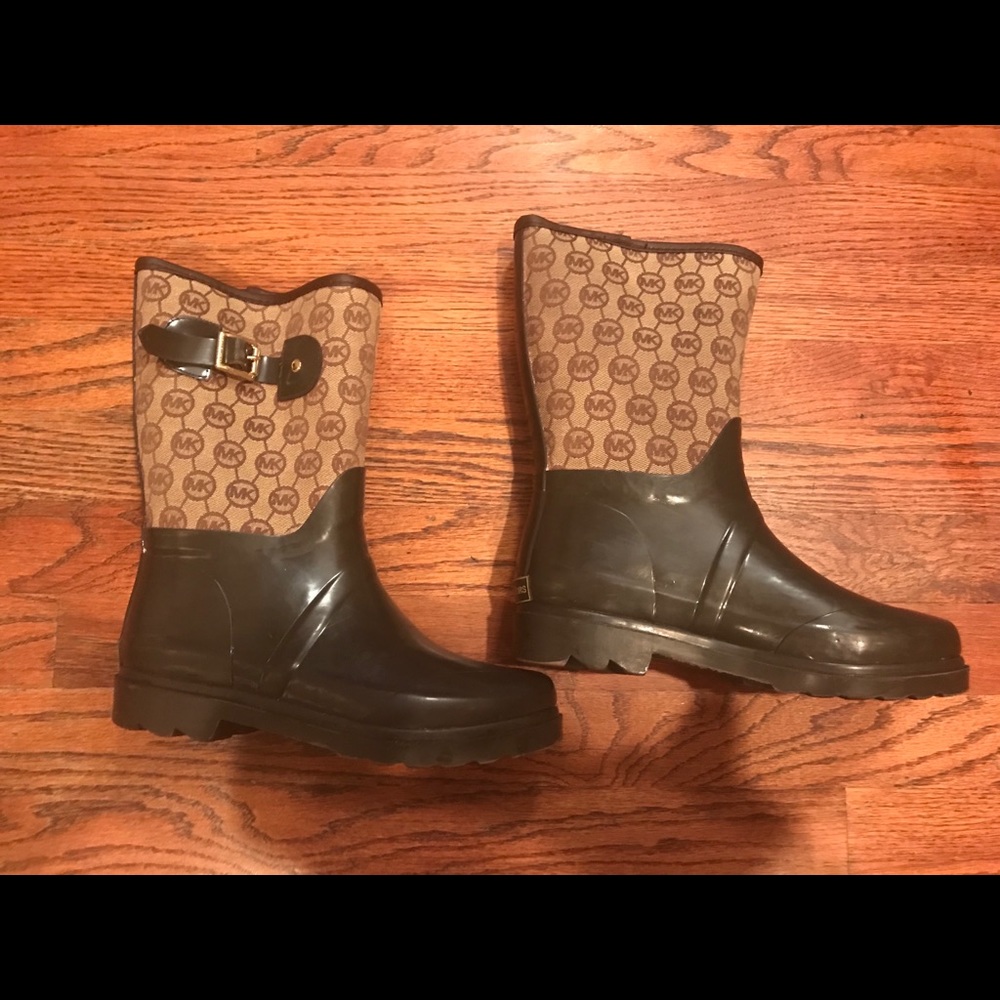 Michael Kors Logo Rain boots